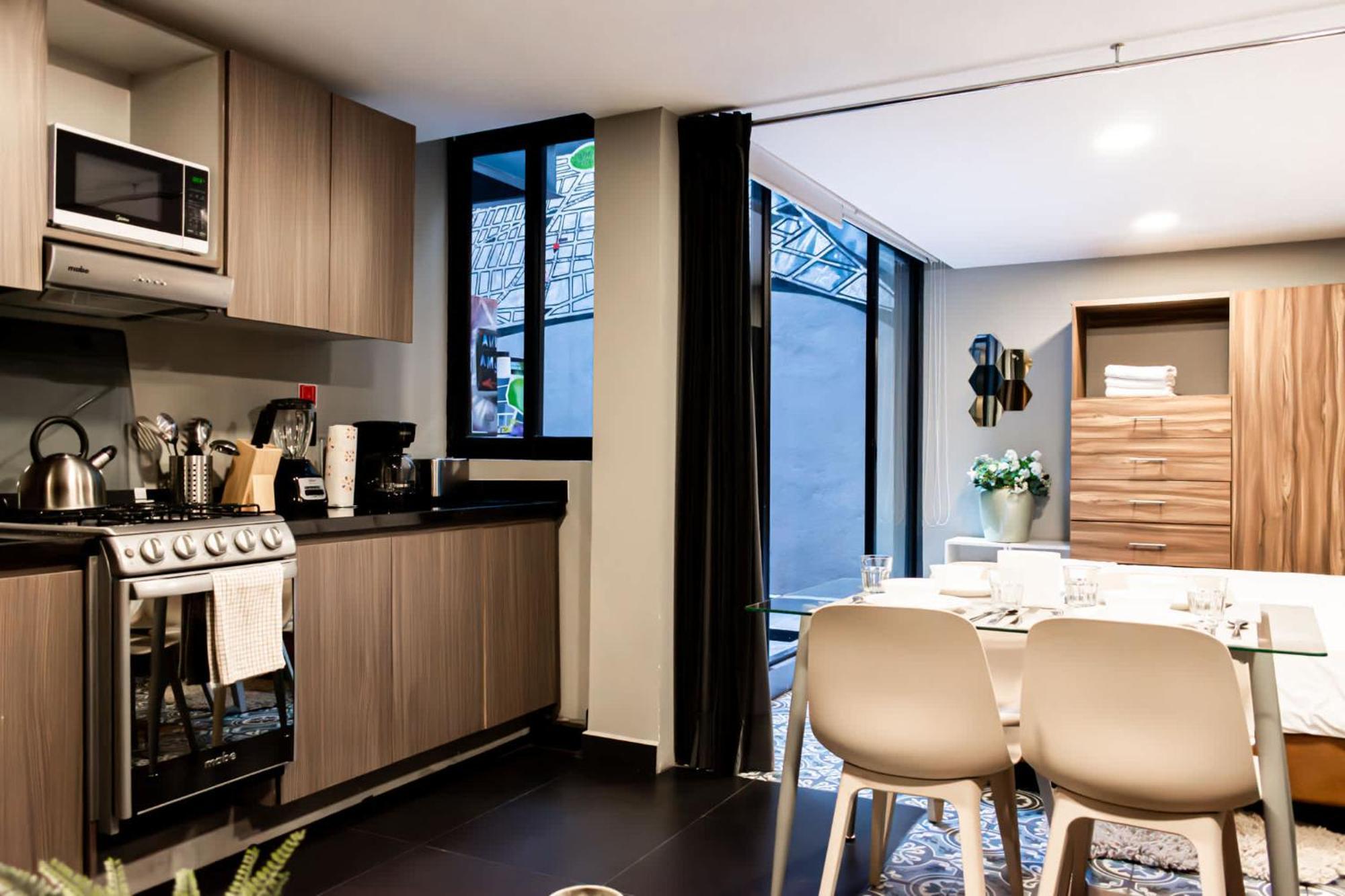Espectacular Loft Con Terraza En Condesa * Mexico City